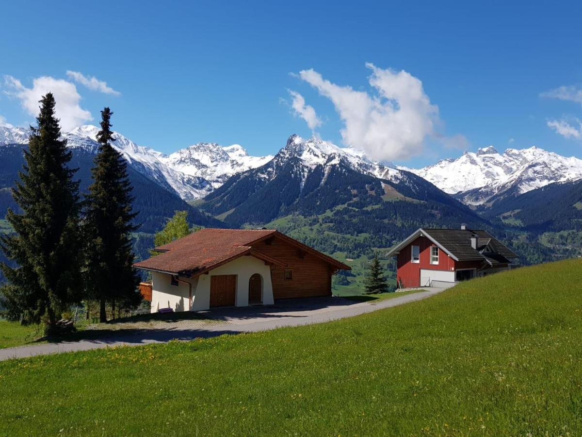 Panorama Chalet Montafon Villa Bartholomaeberg Exterior photo