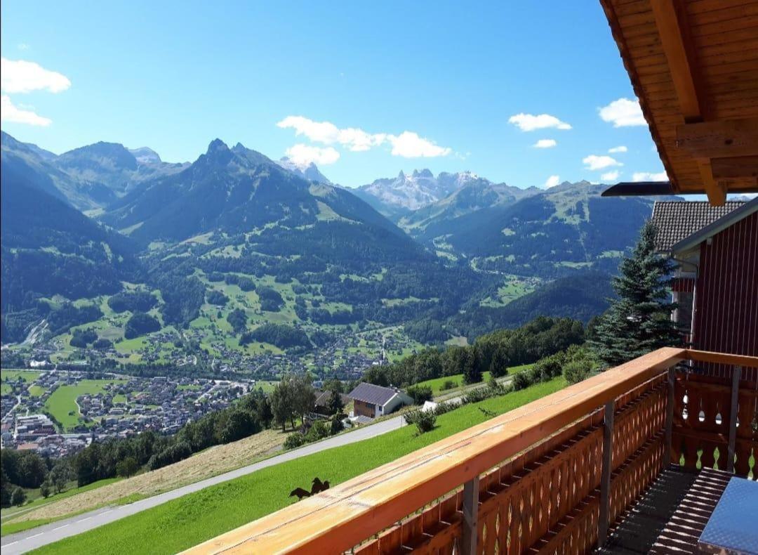 Panorama Chalet Montafon Villa Bartholomaeberg Exterior photo