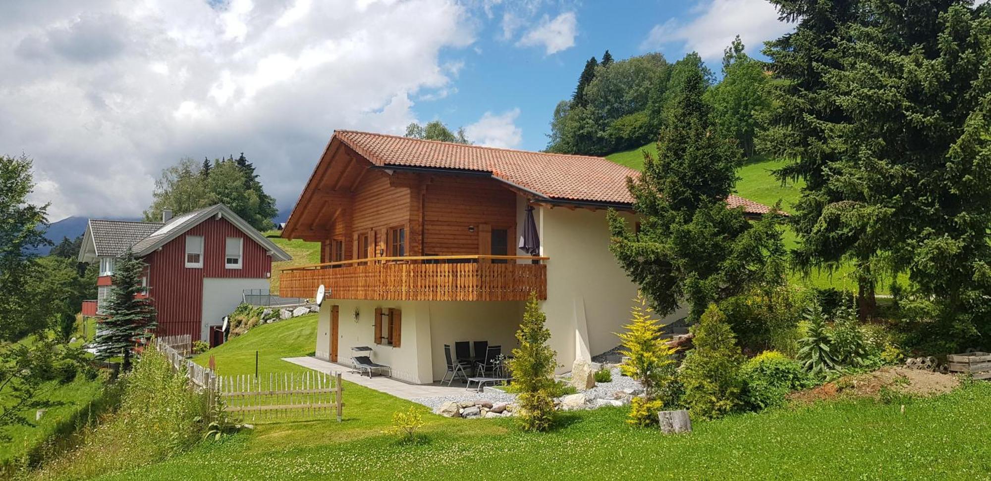 Panorama Chalet Montafon Villa Bartholomaeberg Exterior photo