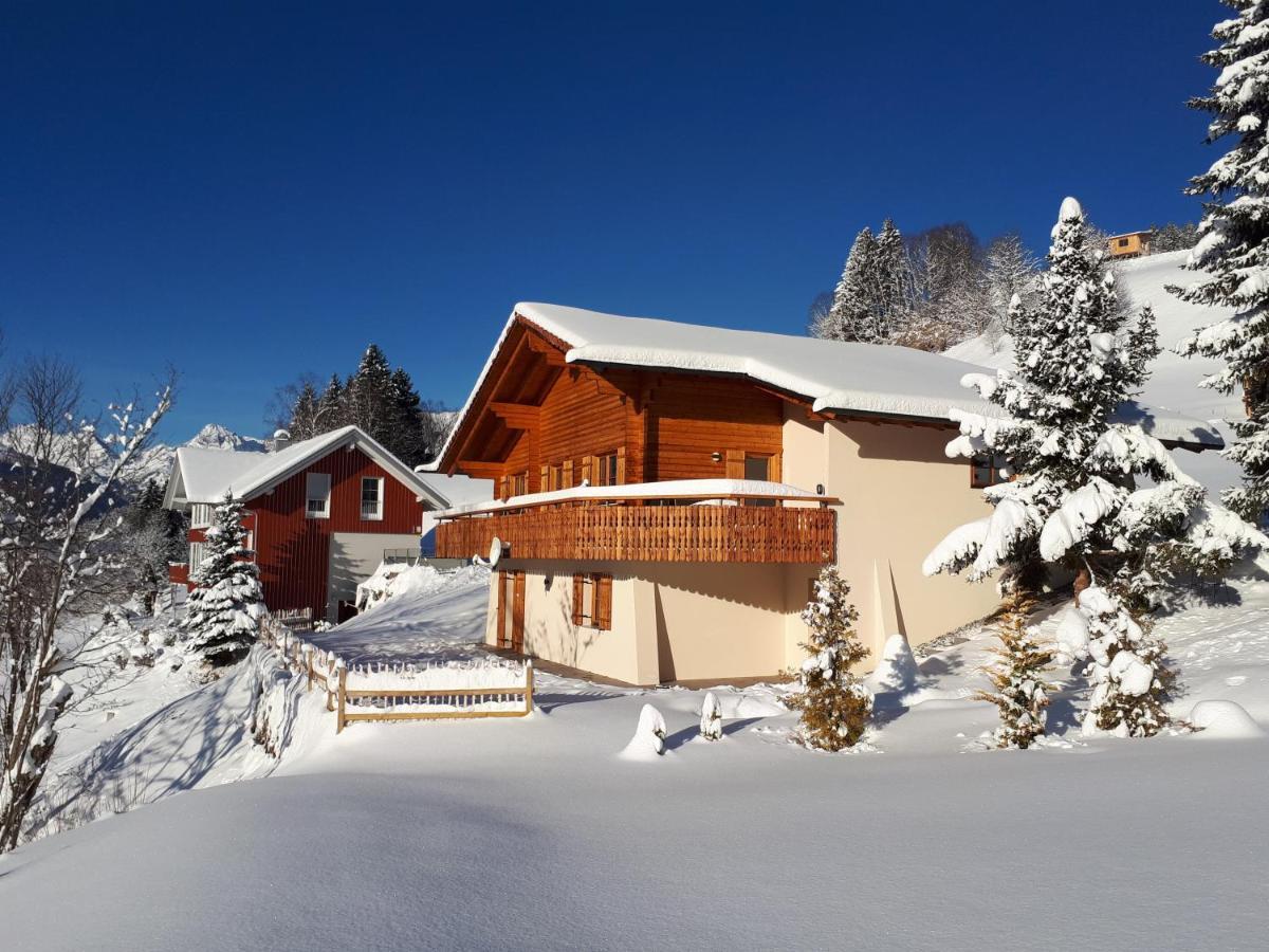 Panorama Chalet Montafon Villa Bartholomaeberg Exterior photo