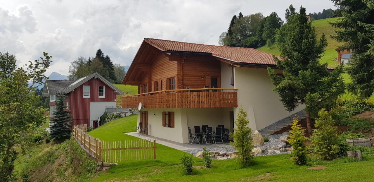 Panorama Chalet Montafon Villa Bartholomaeberg Exterior photo