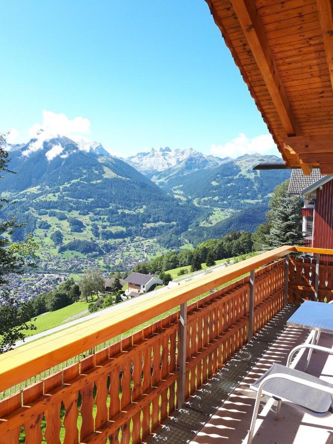 Panorama Chalet Montafon Villa Bartholomaeberg Exterior photo